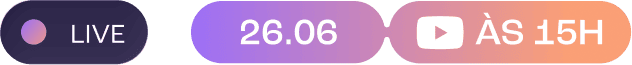 Live Versiona, dia 26 de junho às 15h.