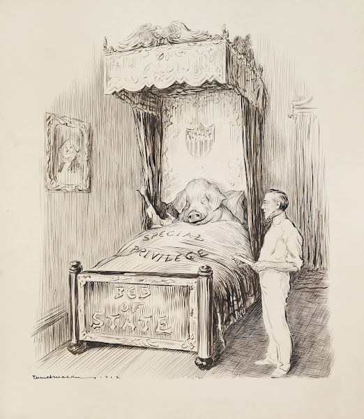 Dr Wilson The quickest way to relieve you Sam is to kill the hog 1912
