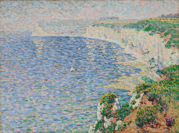 A View of the Cliffs at Etretat 1888