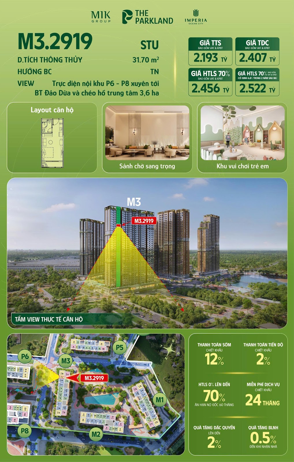 M3.2919 IMPERIA OCEAN CITY - THE PARKLAND