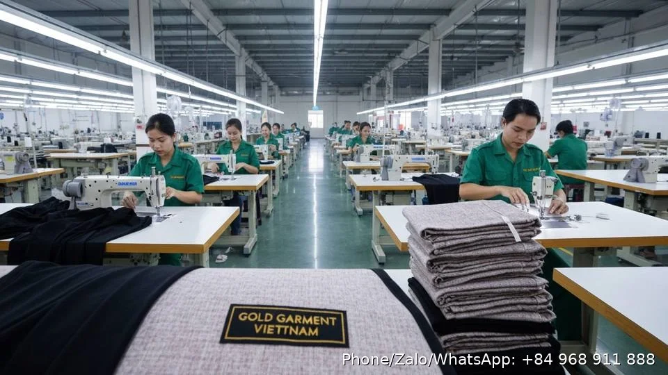 Custom Clothing Manufacturing - Gold Garment Vietnam