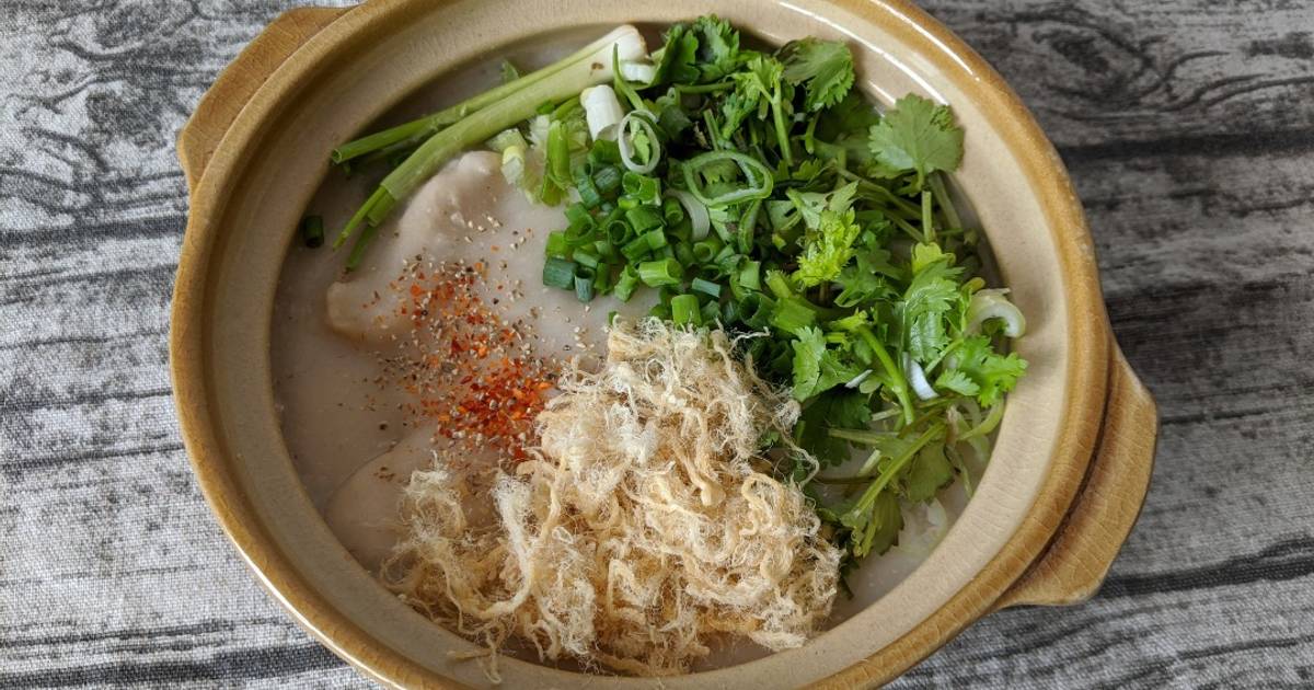 Cháo sụn gà