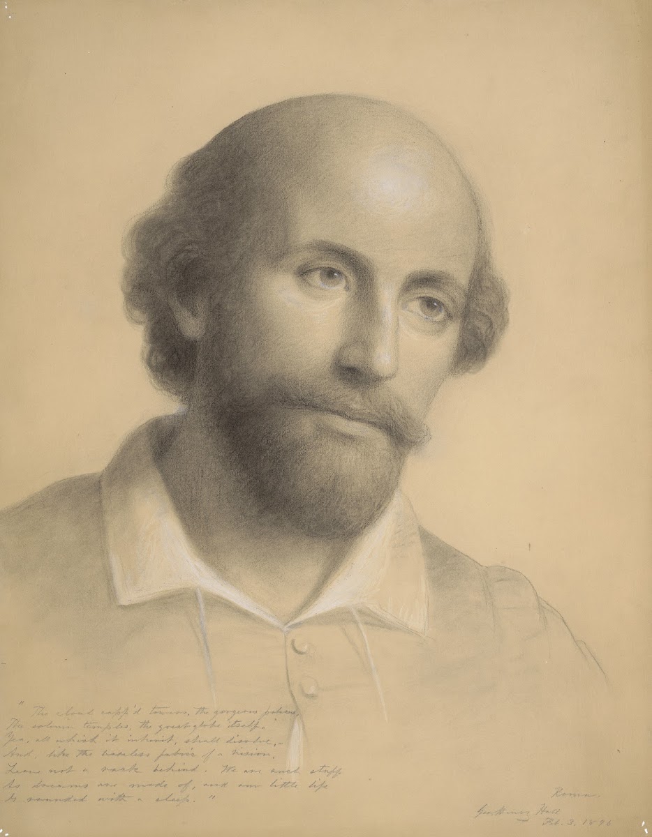 The head of Shakespeare 1896