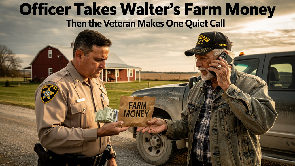 The Officer Snatched My Farm Repair Money, Unaware The Bank Had Already Scanned Every Serial Number