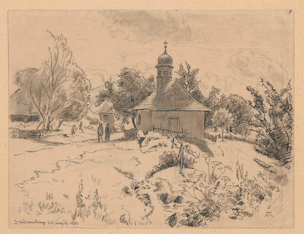 Church in Schönenberg 1903