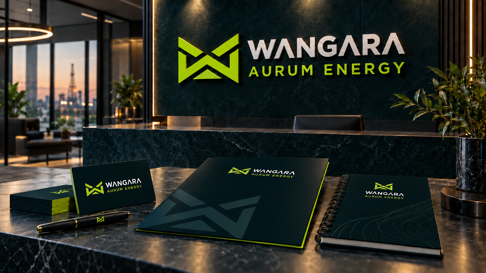Wangara Aurum Energy | Logo & Brand Identity