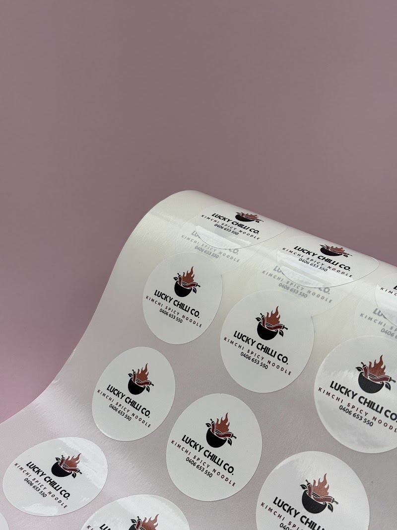 Labels on Rolls — Sticky Sitch Melbourne