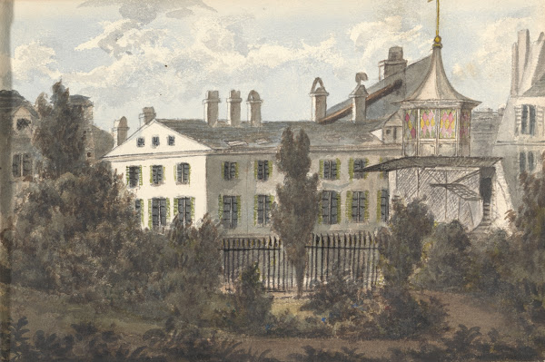 No 134 Rue du Faubourg Saint Honoré Paris 1824 to 1832