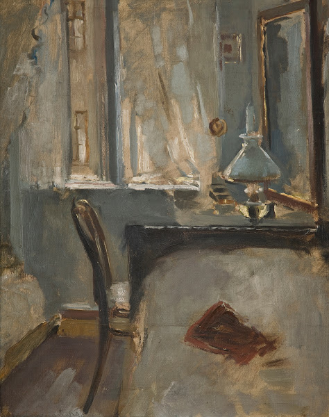 Study of the Interior of the Artists Studio in Krakow 1896