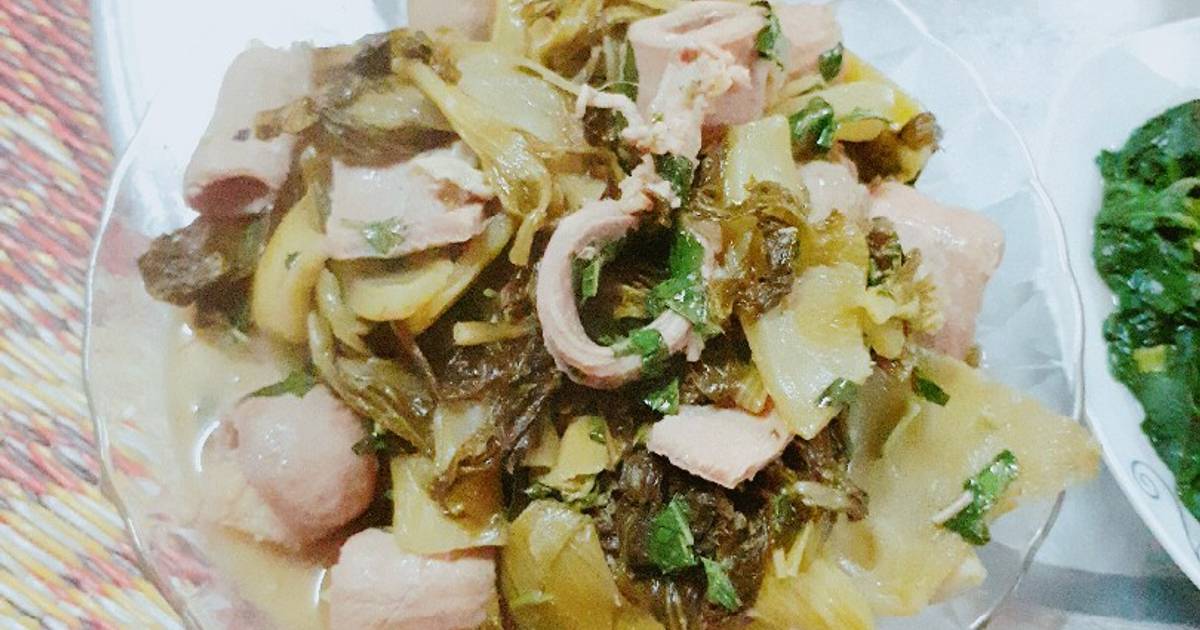 Lòng già xào dưa