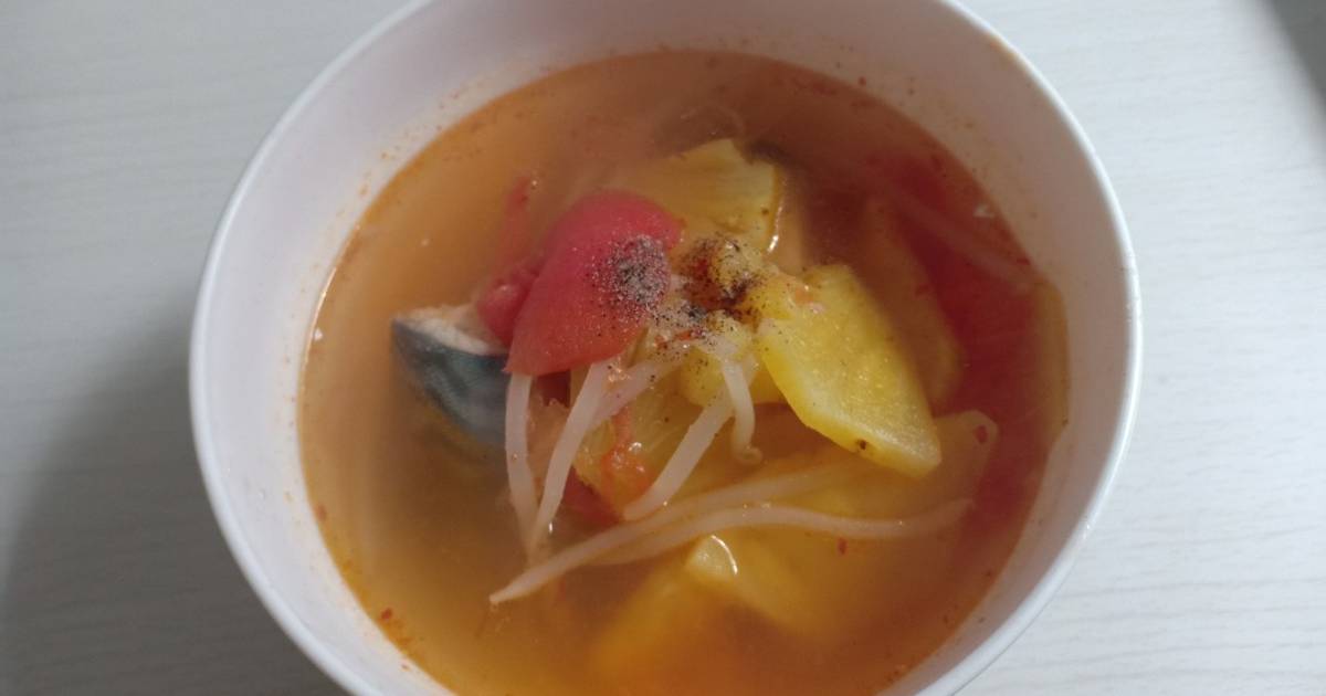 Canh chua cá (dành cho người không biết ăn hành)