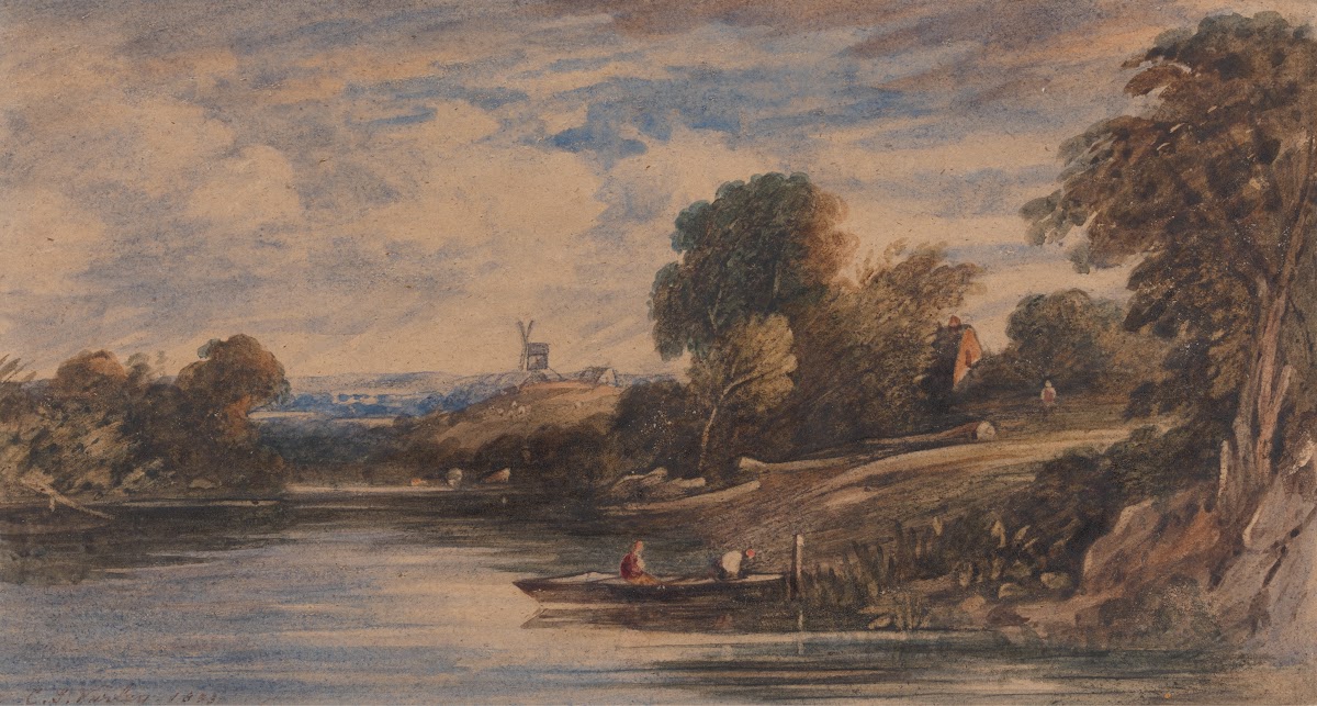 Landscape with Windmill 1853