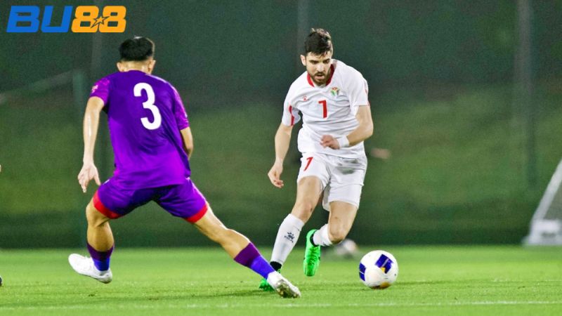 Phong độ gần đây giữa Việt Nam U23- Jordan U23
