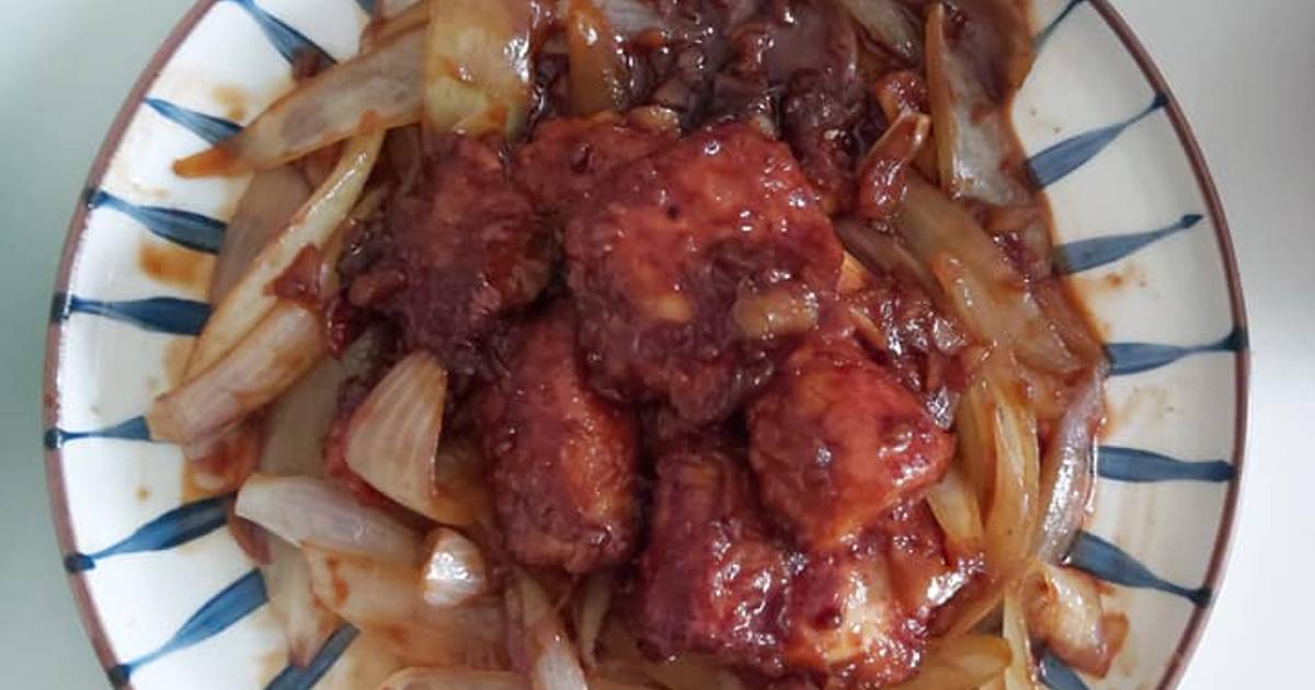 Gà sốt tương hàn quốc