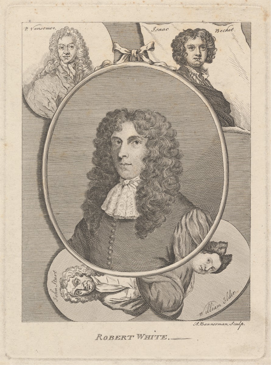 Robert White P Vansomer Isaac Becket John Start and William Elder
