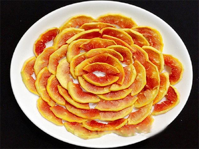 Mứt Đu Đủ Sấy Vị Chanh Dây