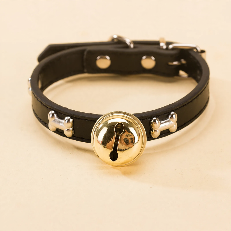 Verstellbares Haustier-Halsband mit Glocke