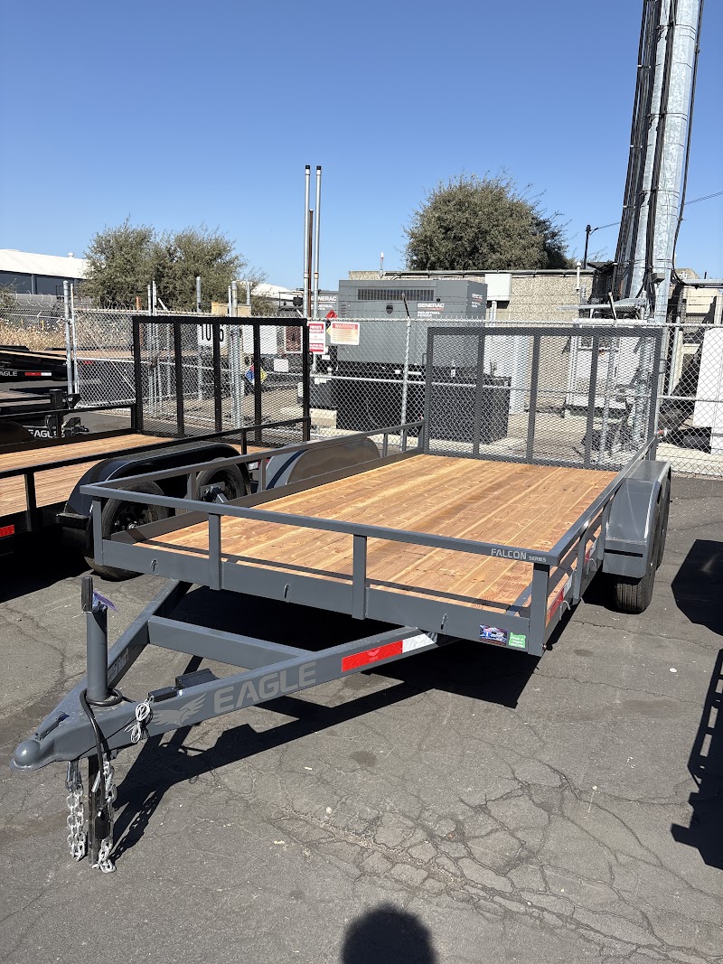 7' x 14' 7K Angle Fender High Rail Flatbed