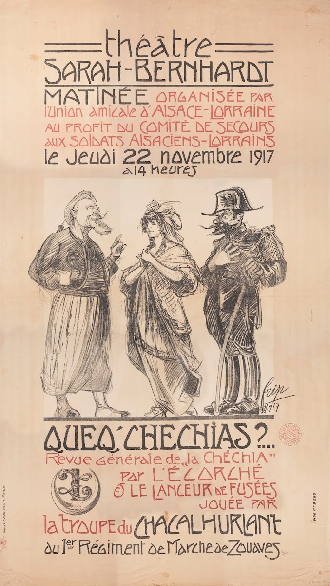 ThéÂTre Sarah Bernhart MatinéE OrganiséE Par LUnion Amicale DAlsace Lorraine Au