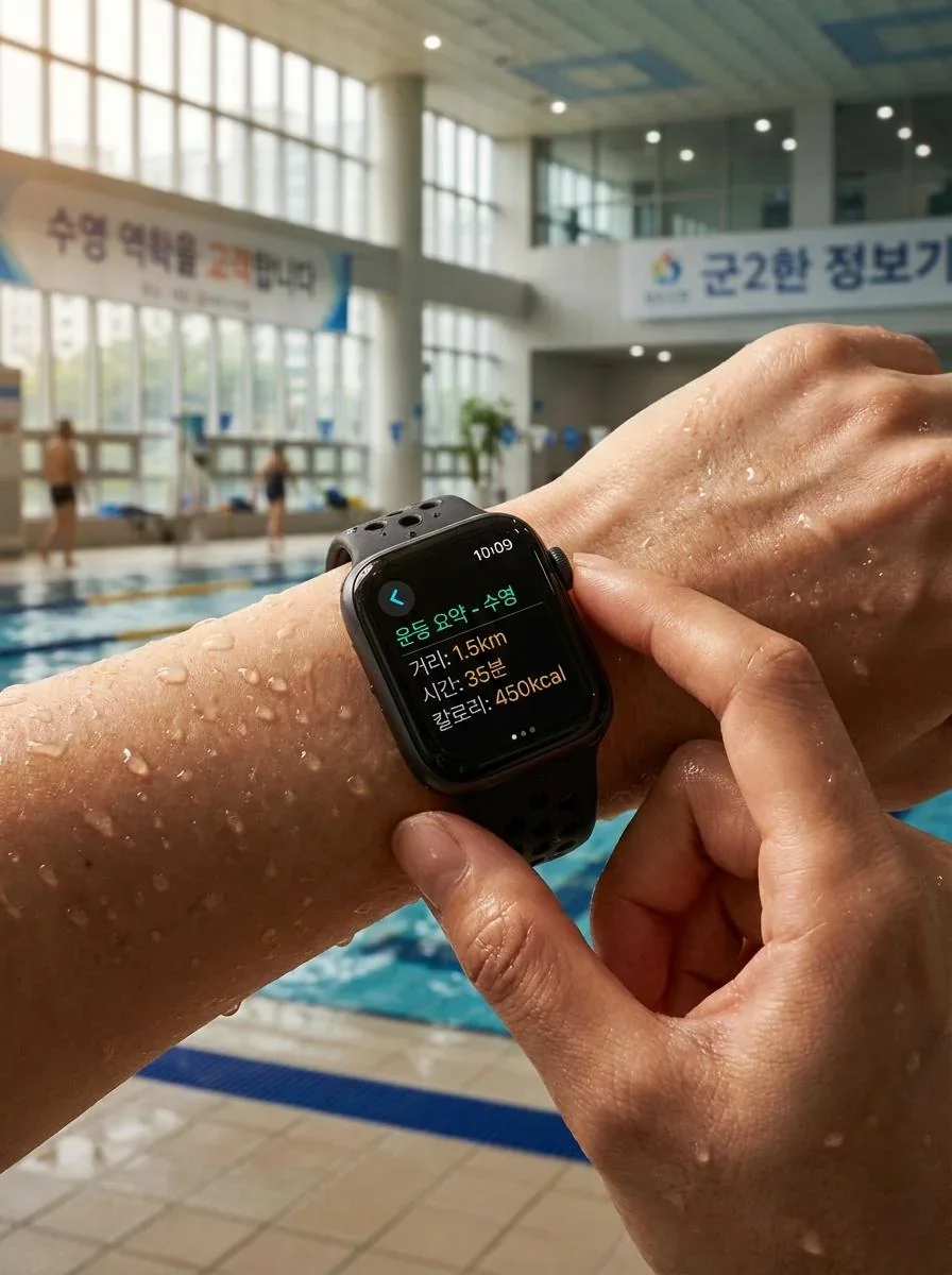 운동 중 배터리 소모