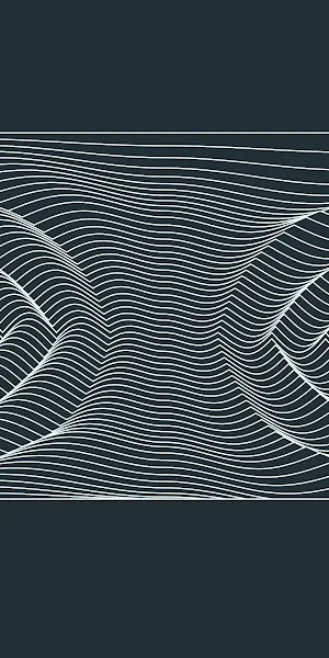 Abstract Lines, Minimalist Art, Wave Pattern, Geometric Design 4K Wallpaper Background