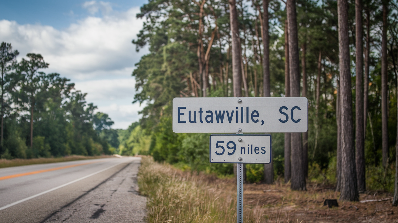 Distance from Myrtle Beach to Eutawville, SC: Travel Guide