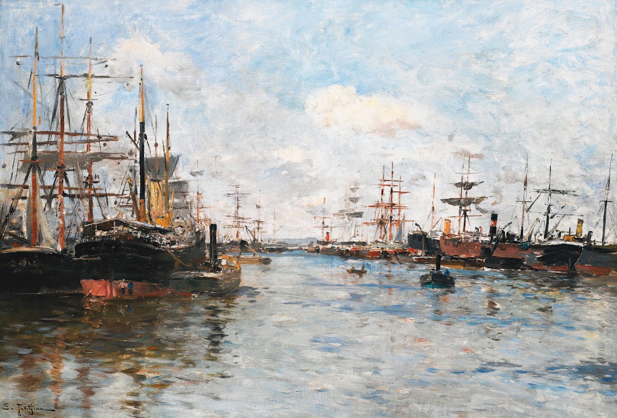 Bateaux en Rade