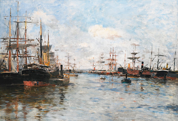 Bateaux en Rade