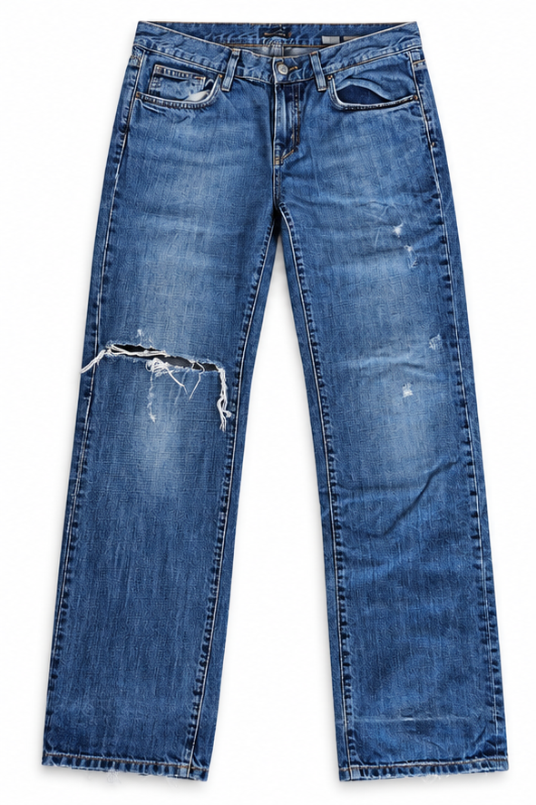 Barbati - Blugi bărbați Massimo Dutti albaștri, L
