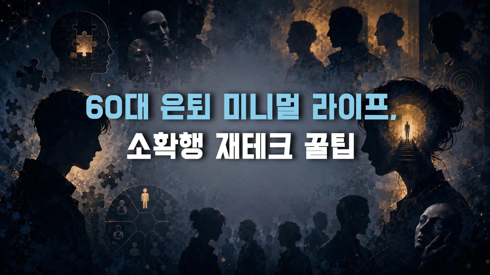60대 은퇴 미니멀 라이프, 소확행 재테크 꿀팁
