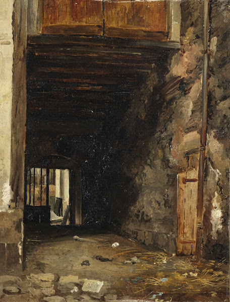 The Entrance of a Courtyard 1820s