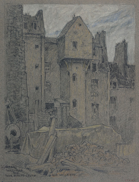 Tour dite de Calvin 21 rue Valette 1926