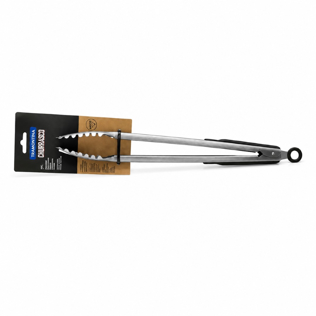 Pinzas para carne de acero inoxidable Tramontina™ Churrasco 45 cm
