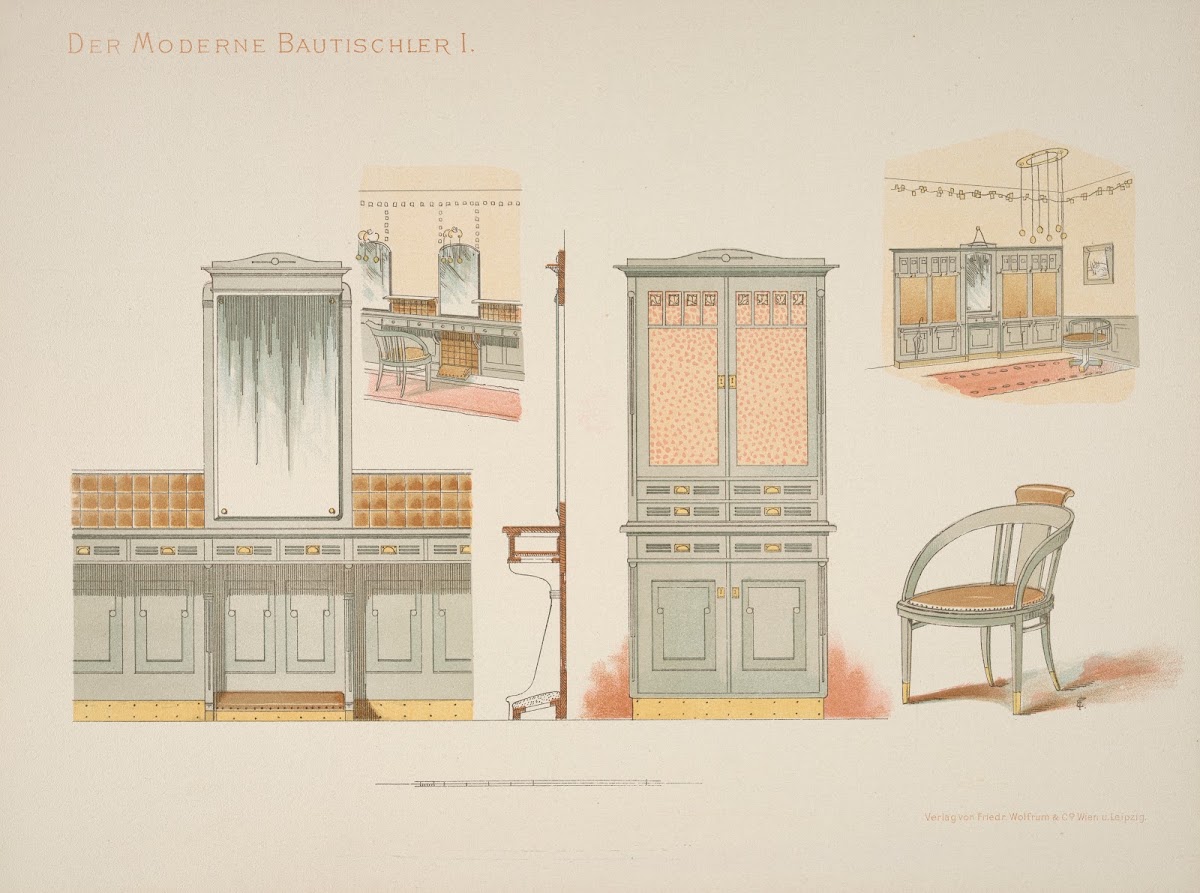 Der moderne Bautischler Pl14 1904