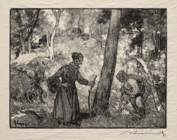 Au Rocher Bernard 1889