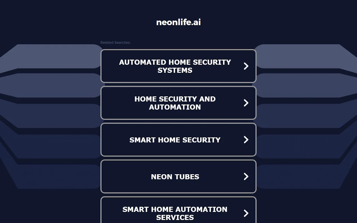 Captura de Neonlife AI