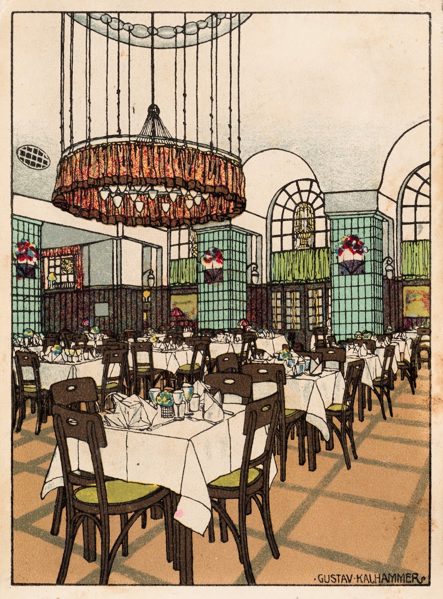 Nr 408 Restaurant Staatsbahnhof Wien X Josef Pohl 1911