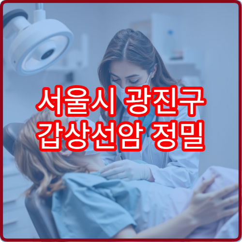 서울시 광진구 갑상선암 정밀 검사 및 초음파 진단 가능한 병원 안내