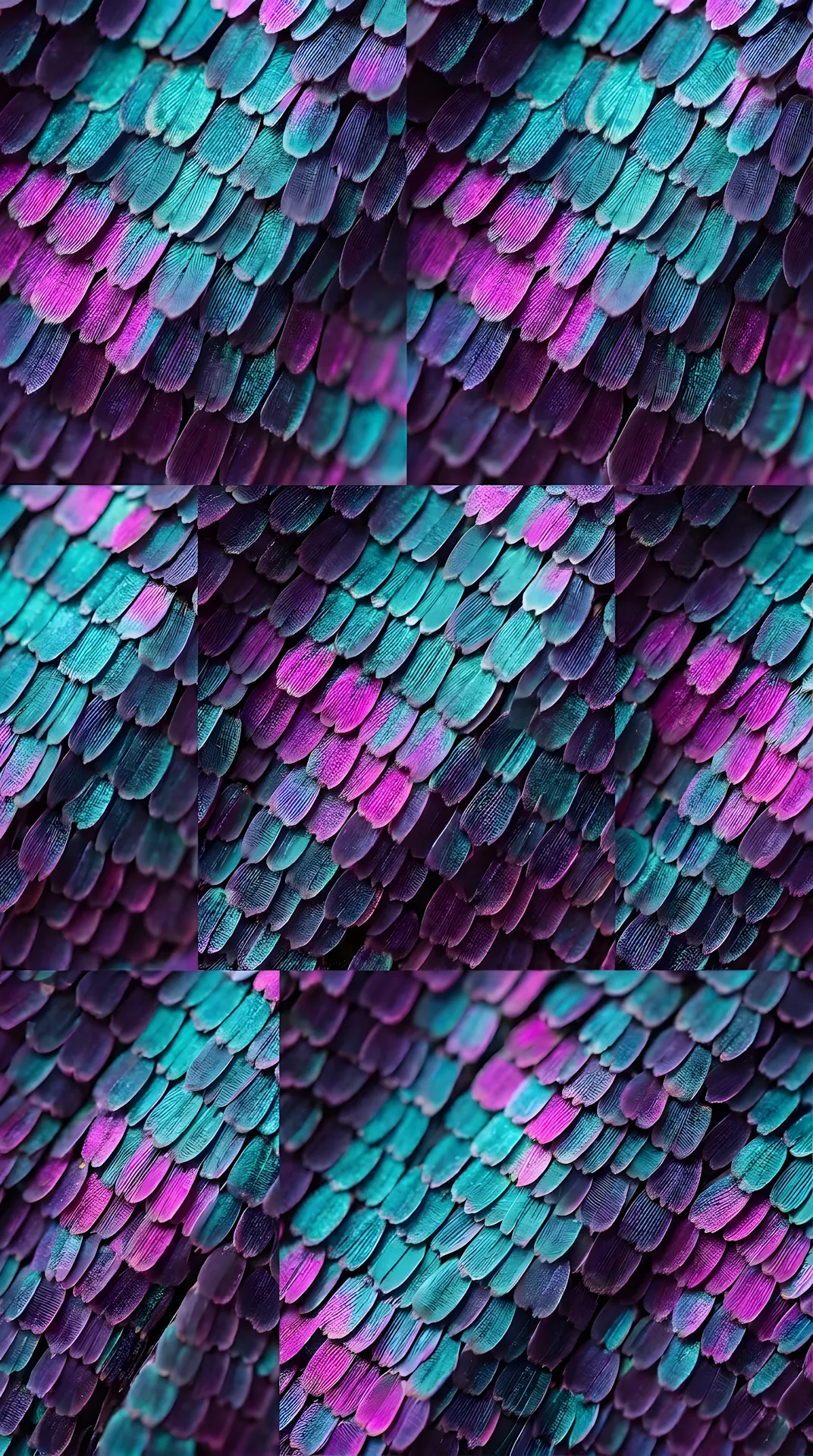 Vibrant Crystalline Minerals on Dark Texture - Free 4K mobile Wallpaper