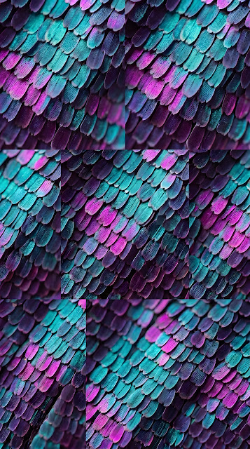Vibrant Crystalline Minerals on Dark Texture - Free mobile Wallpaper