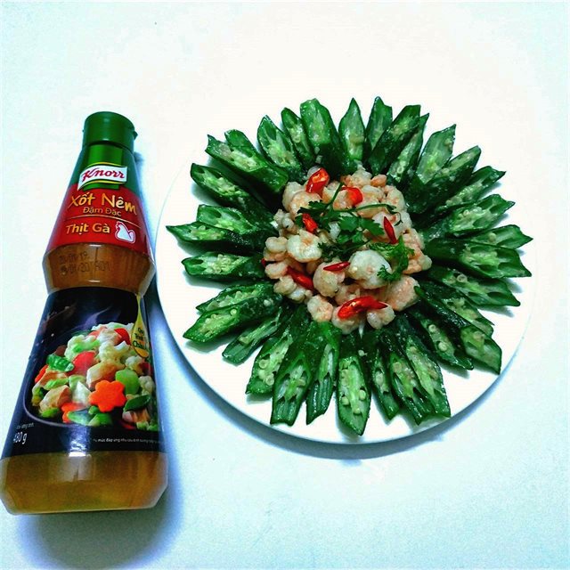 Đậu Bắp Xào Tôm Nõn