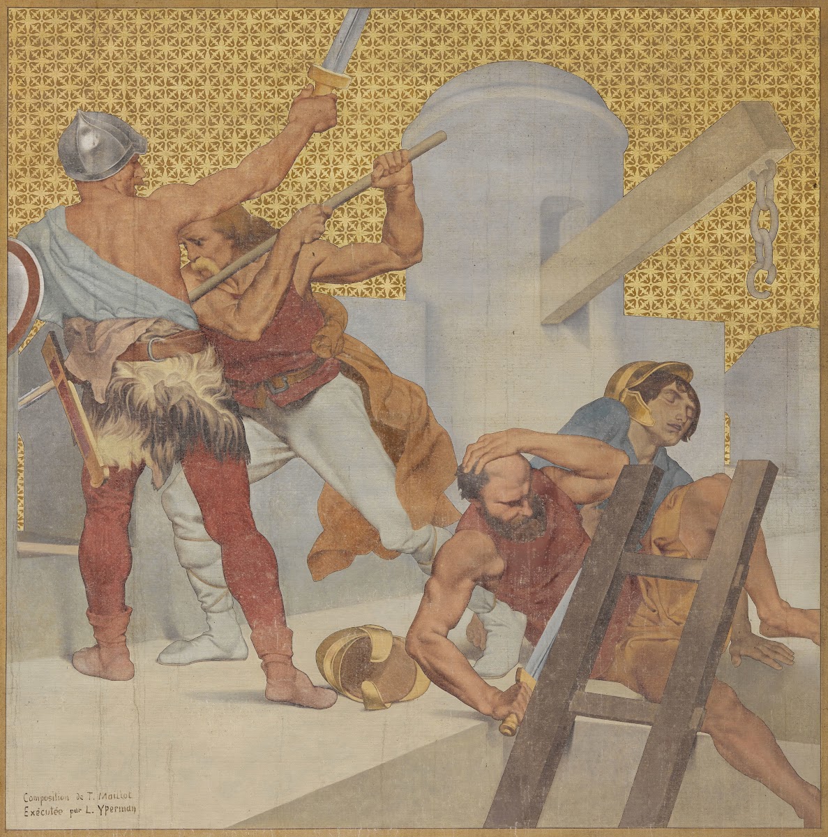 Les Miracles de sainte Geneviève 1885