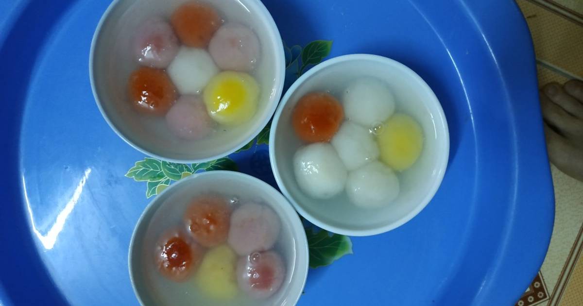 Bánh trôi màu tự nhiên