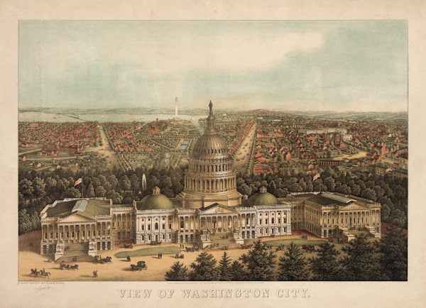 View of Washington City 1871