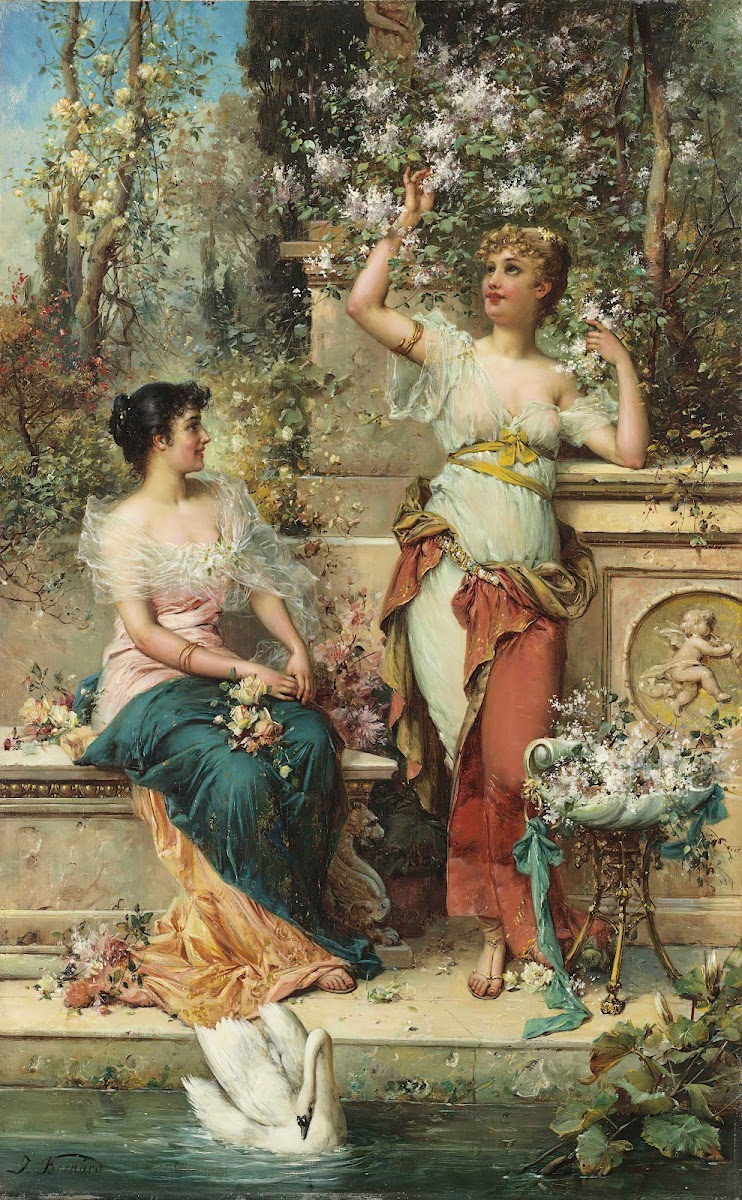 Two Ladies in a Park