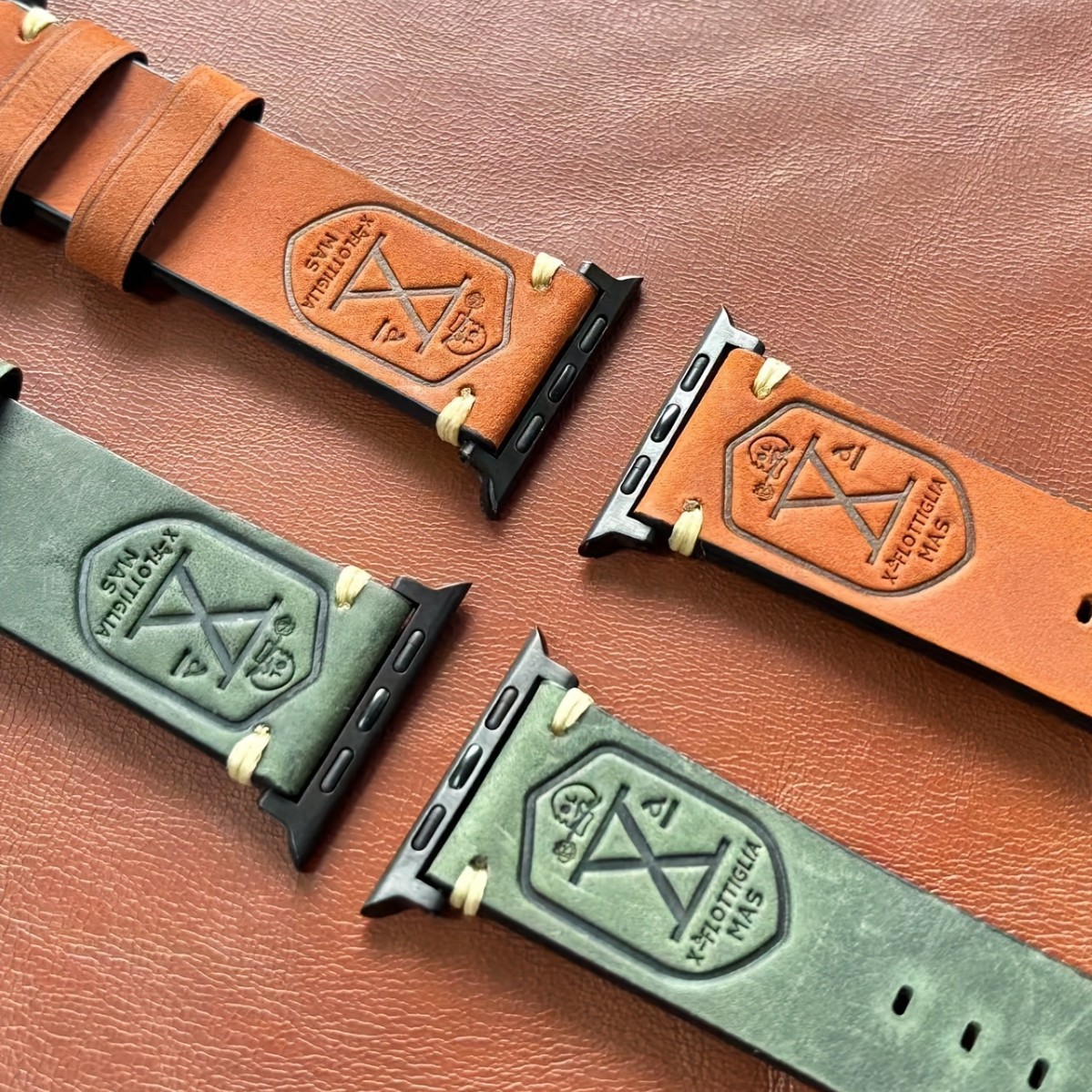 Vintage Cowhide Leather Watch Strap