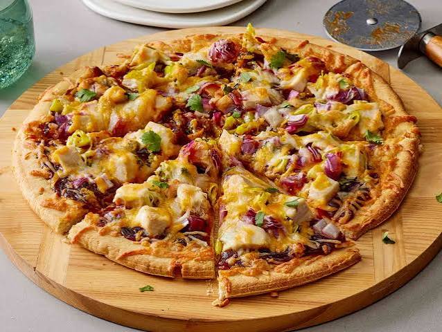 Rooster Meat Pizza 12 Inch