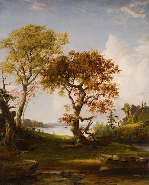The Hudson at Piermont 1852