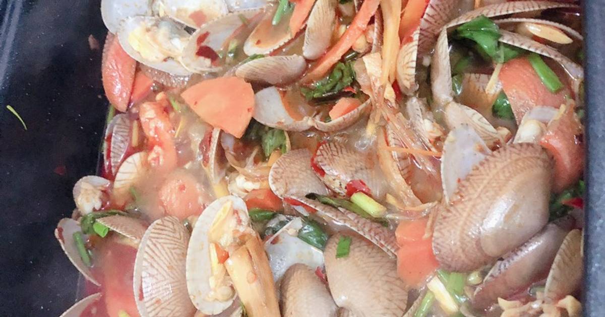 Sò lụa xào sa tế tỏi