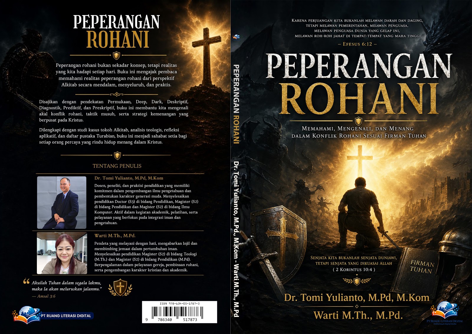Cover depan Peperangan Rohani
